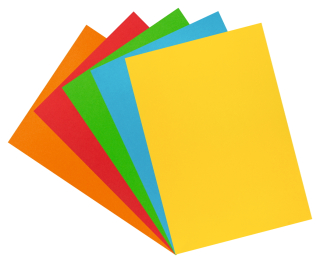 Papíry barevné
